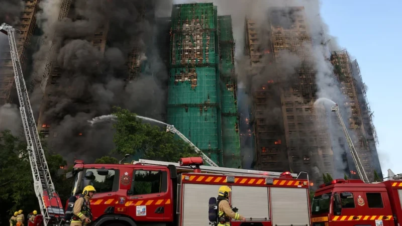 নিহত বেড়ে ৯৪  যেভাবে ভয়াবহ হয়ে ওঠে হংকংয়ের অগ্নিকাণ্ড