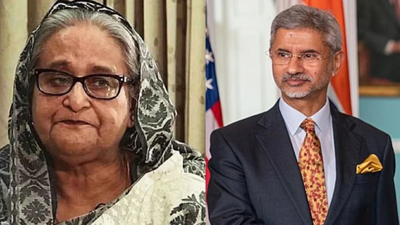 বললেন জয়শঙ্কর  ভারতে থাকা নিয়ে সিদ্ধান্ত হাসিনাকেই নিতে হবে
