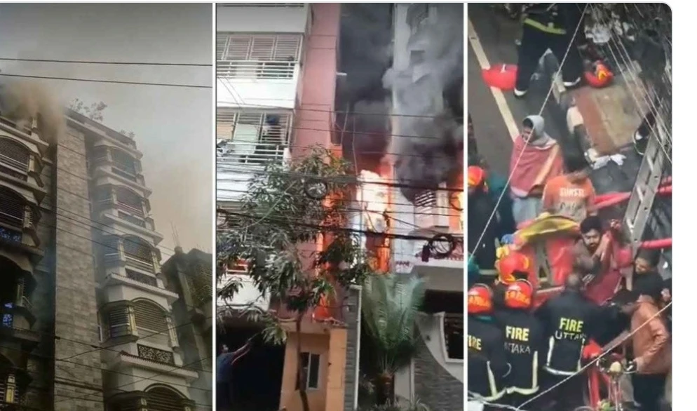 উত্তরায় আবাসিক ভবনে আগুন : মৃত্যু বেড়ে ৬