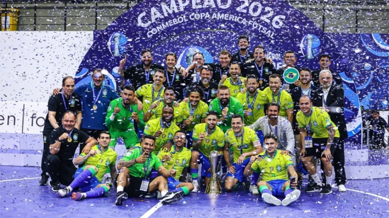 আর্জেন্টিনাকে হারিয়ে ব্রাজিলের ১২তম শিরোপা জয়