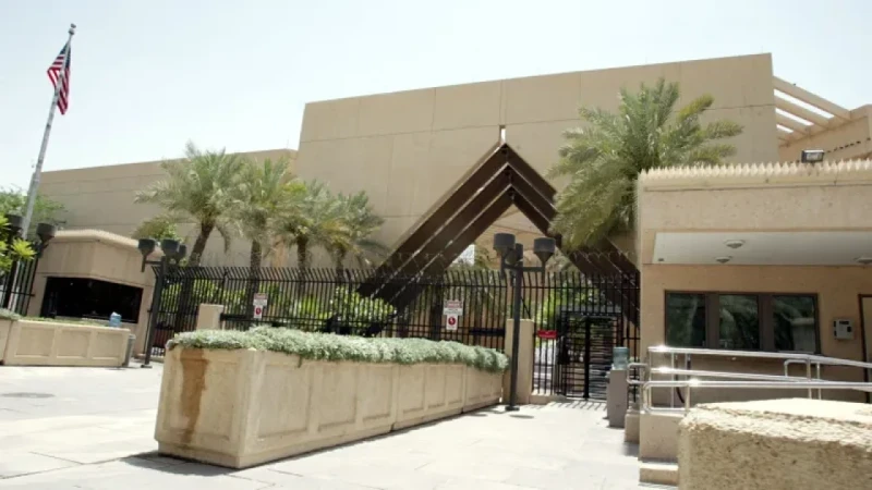 রিয়াদে মার্কিন দূতাবাসে ড্রোন হামলা